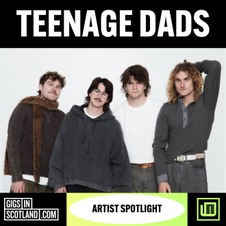 Graphic of teenage dads artist spotlight
